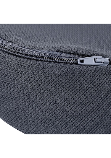 Visco Ortopedik Koksiks Oturma Minderi 44x36/7 cm, Gri