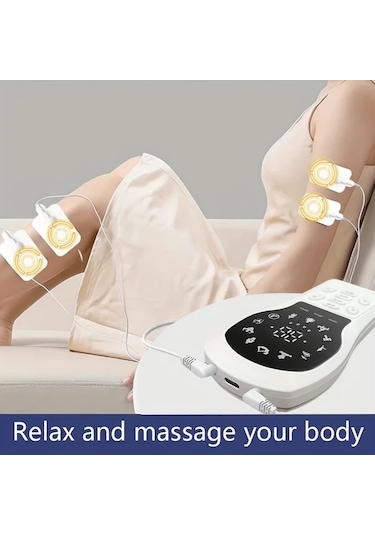 Fochsia Beyaz Renkli Taşınabilir Mini Vücut Masaj Aleti Sırt Ve Tüm Vücut Masaj Cihazı Altın