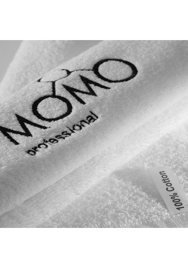 Momo Professional Nakışlı Beyaz Havlu 30 50 Beyaz