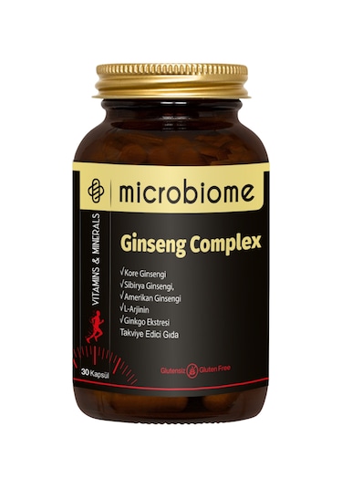 Microbiome Ginseng Complex 30 Kapsül