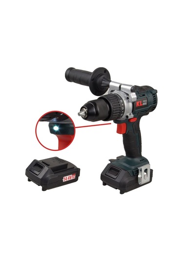 Klpro KLNM1820B 18V 2.0 Ah Li-ion Çift Akülü Kömürsüz Darbesiz Vidalama