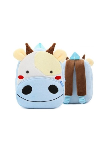 Çocuklar Karikatür Sevimli Sırt Çantası Anaokulu Çocuk Okul Çantaları Bebek Kız Erkek Okul Çantası Hediye Ts3wkz Mavi