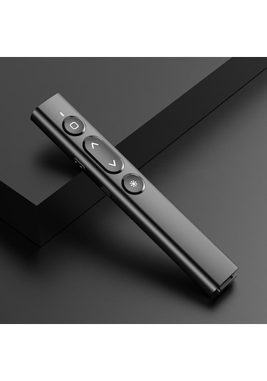 Maiyame Kablosuz Sunum Kumandası - 2.4ghz Rf, Kırmızı Işık, 100m Menzil, Ppt Ve Medya Kontrolü Optik