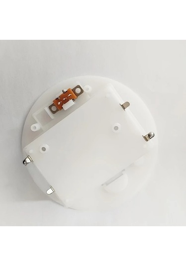 Fochsia 3 Aaa Beyaz Pil Yatağı Işıklı Taban Kapaklı Anahtarlı Yuvarlak Pil Kutusu Aksesuarı