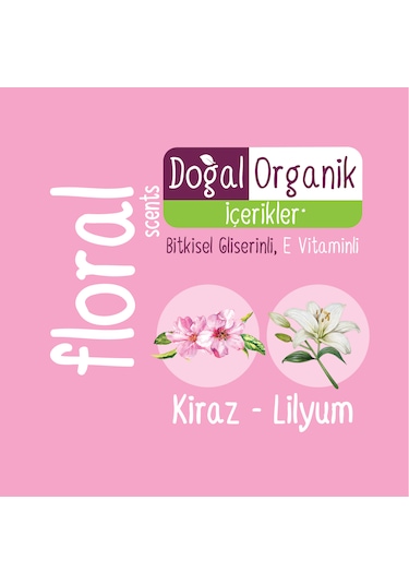 Sleepy Floral Kişisel Bakım Havlusu Çanta Boy 25 Yaprak Tekli