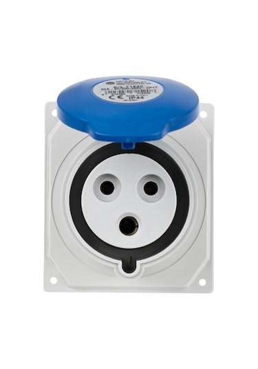 Fantom 71085 Ip44 2p+e 16a 230v Kapaklı Karavan Enerji Prizi