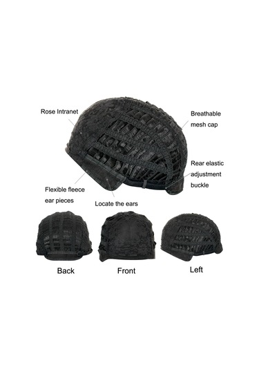 Cbtx Wıg-155 Kadınlar Kısa Kıvırcık Peruk Yüksek Sıcaklık İpek Elyaf Başlık Kahverengi