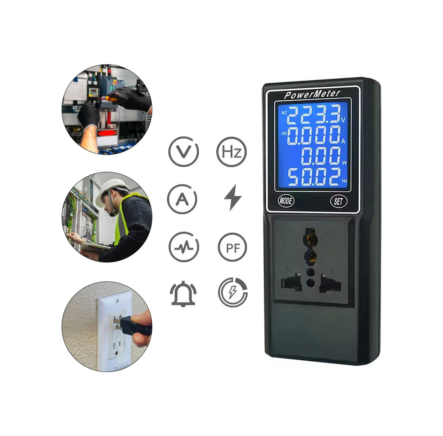 Powermaster Pm-26400 Volt Amper Watt Hz Güç Ölçer