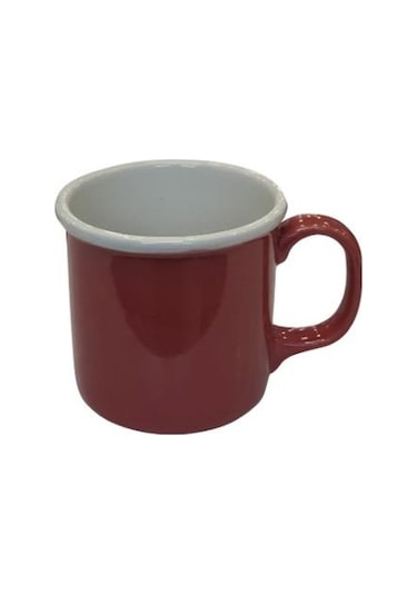 Aryıldız Patara Kırmızı Porselen Mug Bıg Kupa