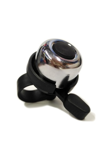 Sarissa Çocuk Bisikleti Zil 1. Kalite Plastik Gövde Metal Çan Siyah Gümüş Gümüş - Siyah