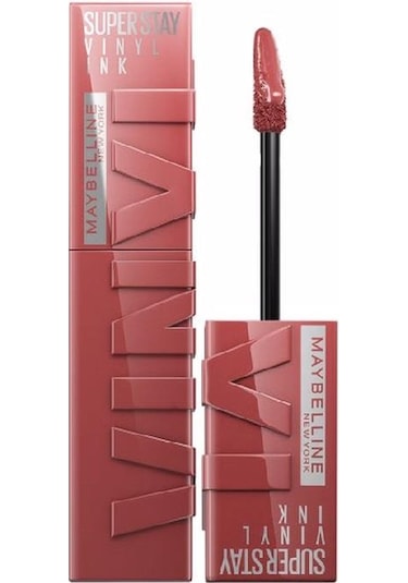 Maybelline New York Super Stay Vinyl Ink Likit Ruj 115 Peppy