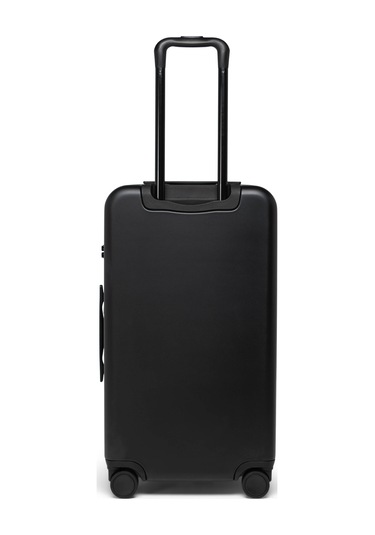 Herschel Heritage Hardshell El Bagajı - Orta Boy Tekerlekli Bavul - Darbelere Karşı Dayanıklı Kabin Valizi Siyah