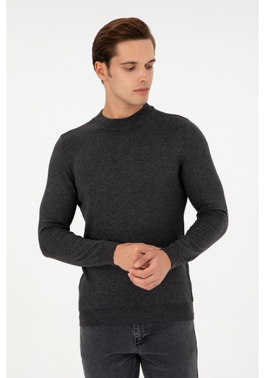 U.s. Polo Assn. Erkek Antrasit Melanj Kazak /triko 50298201-vr081 Antrasit Melanj U.s. Polo Assn. Erkek Antrasit Melanj Kazak /triko 50298201-vr081 Antrasit Melanj