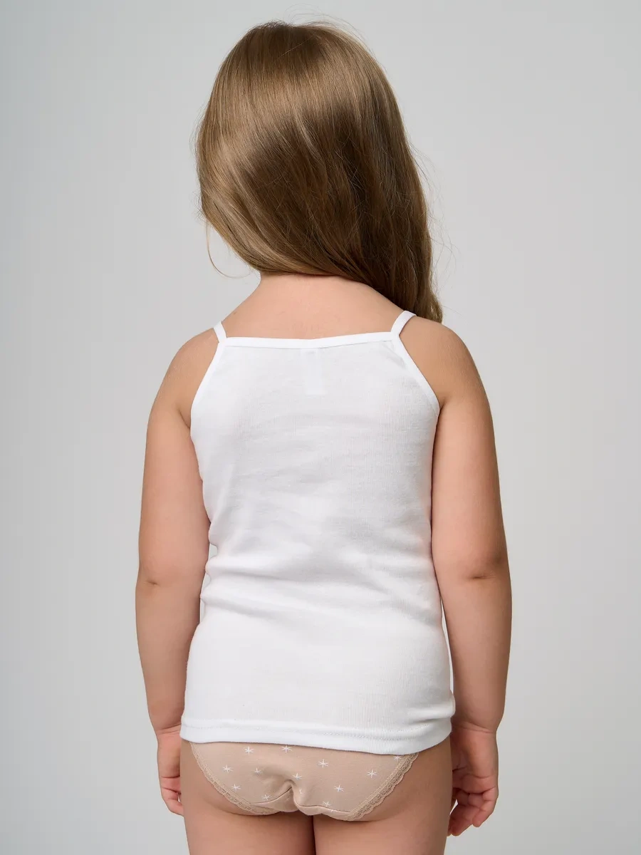 Donella Kız Çocukları İçin Beyaz İç Çamaşırı Atlet Türkiye 231325309 Beyaz