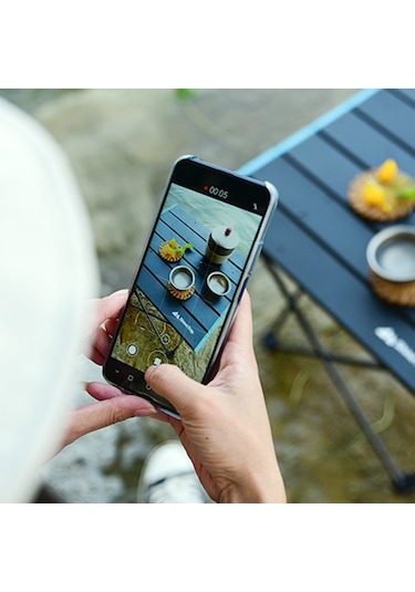 Shınetrıp A292-H0S Katlanır Kamp Masası Alüminyum Alaşımlı Masa Boyut S - Gece Yarısı Siyah