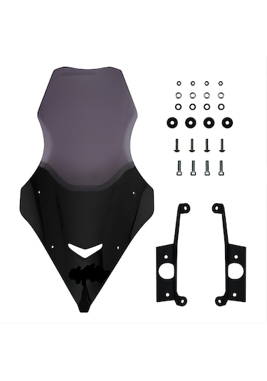 Sym Jet X 125 2022-2025 Uyumlu Ön Cam Şeffaf Açık Füme