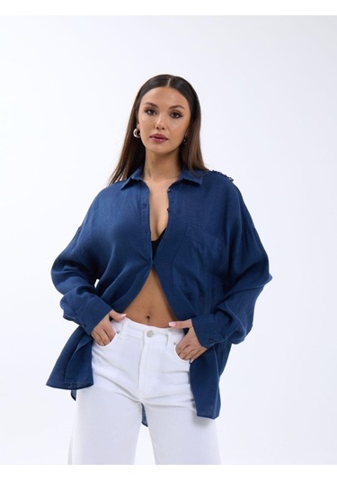 7399 Gömlek-lacivert Laci Vert