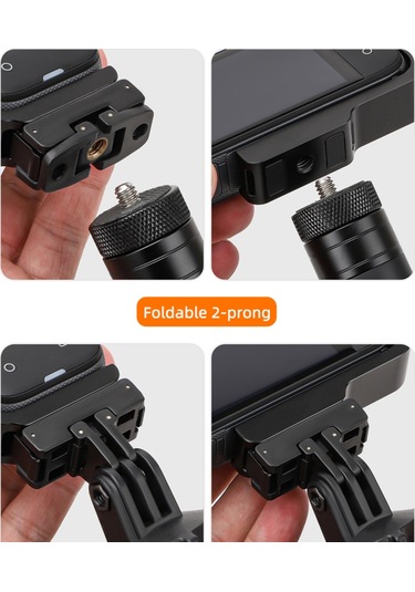 Springsun Spor Kamerası İçin Manyetik L Tipi Yatay/dikey Çekim Tripod Adaptörü