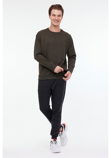 Kinetix Mr Rjn90 C Sw 4pr Haki Erkek Sweatshirt Haki
