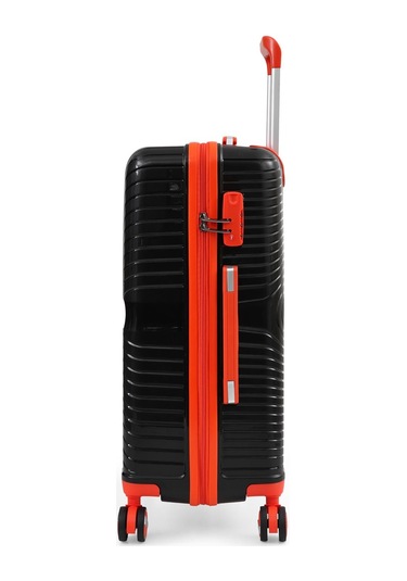 Ççs 5239 Polipropilen Büyük Boy Valiz Siyah-turuncu