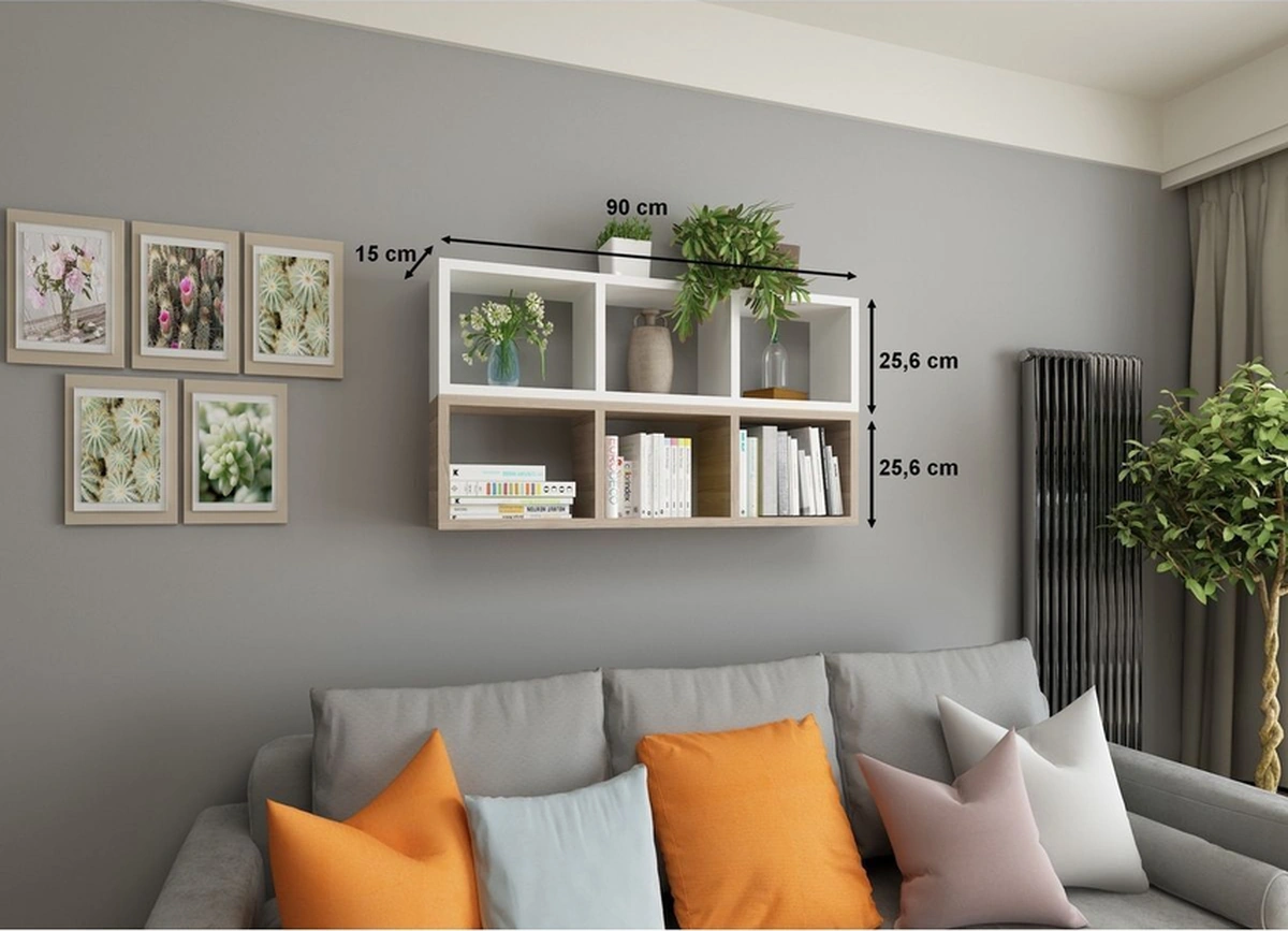 Kitaplık Duvar Rafı Mobilya Ikili Renkli Takım Beyaz Cordoba Beyaz-cordoba Kitaplık Duvar Rafı Mobilya Ikili Renkli Takım Beyaz Cordoba Beyaz-cordoba