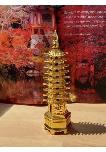 Basket 9 Katlı Pagoda Figürü, Fırsatları Gidermek İçin Feng Shui 230456219