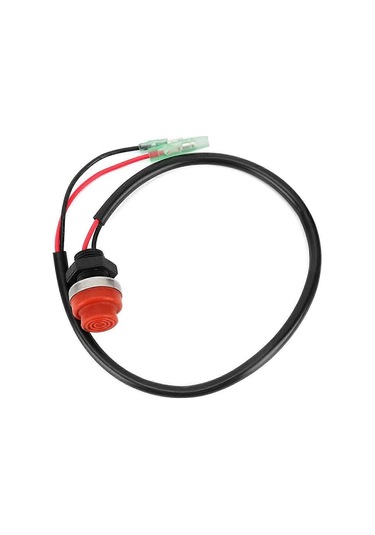 Universell Båt Utombordsmotor Motor Start Stoppbrytare Nyckellös Tryckknapp, Gäller Alla För-perfet