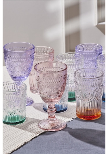 Karaca  Sunflower Su Bardağı Mor