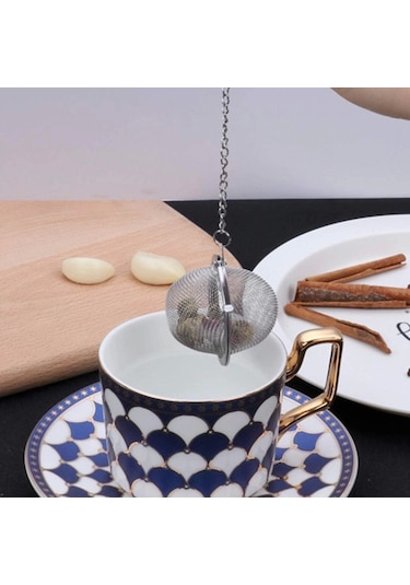 Paslanmaz Çelik Çay Demlik Küre Kilitleme Çay Topu Çok Renkli