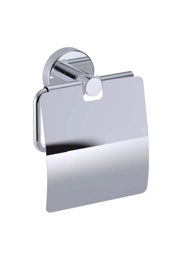 Deppot Proje Tuvalet Kağıtlık Kapaklı Ss304 Parlak Polisaj Kapak-krom Çok Renkli