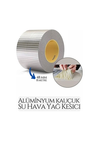 Modacar 48 Mm Su Hava Yağ Kesici İzolasyon Bandı 8 Metre