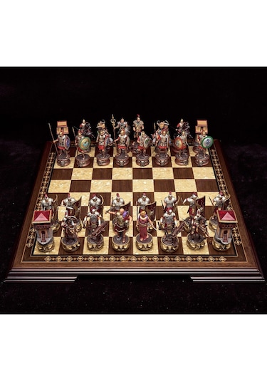 Kartaca - Roma Temalı Satranç Takımı