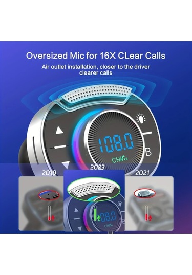 Honeybeeshop Standart Araç Kablosuz 53 Teleskopik Çift Usb Şarj Cihazı Eller Serbest Arama Pd30 Qc30 Desteği