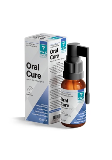 Ync Oral Cure Kedi Ve Köpekler Için Ağız Ve Diş Bakım Spreyi 30 M