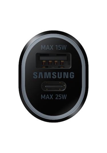 Samsung EP-L4020N Hızlı Araç Şarj Aleti (25W + 15W) - Siyah