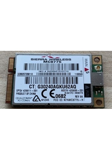 Sierra Wireless Mc8775 Pcı Express Minicard Cingular Mc8775