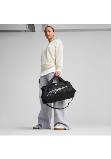Puma 09118801 Fundamental Xs Sports Black Ns Spor Çantası Siyah