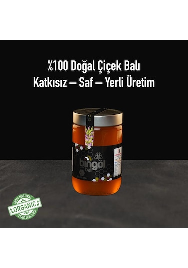 Bingöl Et Süt Bal Süzme Çiçek Balı Cam 850 G