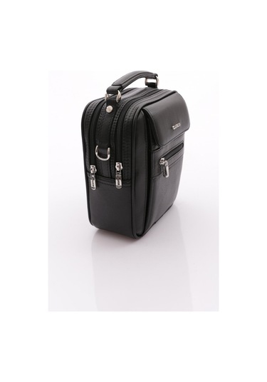 Grande 4587 Deri El Çantası Siyah