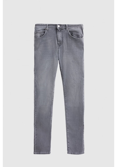 D's Damat Slim Fit Düz Boru Paça Erkek Denim Pantolon - Gri 6HCJ3ORT00102 D's Damat Slim Fit Düz Boru Paça Erkek Denim Pantolon - Gri 6HCJ3ORT00102