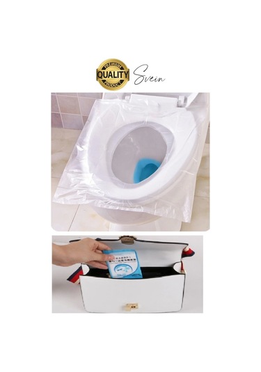 50 Adet Pratik Hijyenik Tek Kullanımlık Klozet Kapağı Pedi Örtüsü Yeni Sezon Koruyucu Kirletmez Çok Renkli