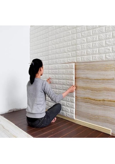 Kendinden Yapışkanlı Silinebilir Esnek Duvar Paneli 70X38 Cm
