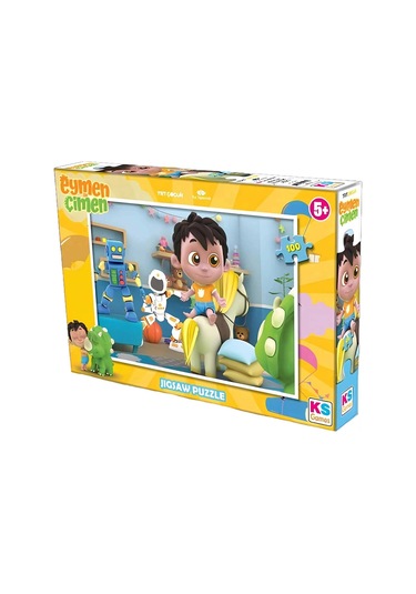 Nessiworld Games Eymen İle Çimen 100 Parça Puzzle