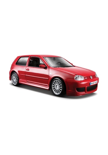 Maisto 1 24 Volkswagen Golf R32 Model Araba - Kırmızı