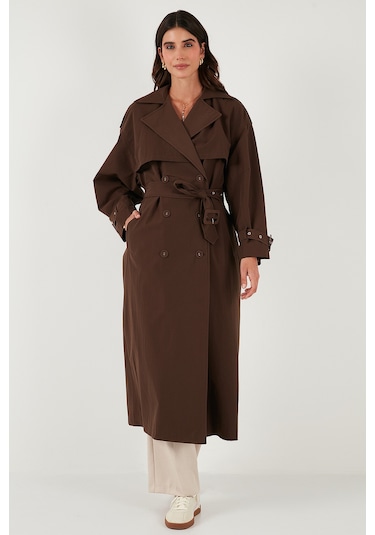 Lela Bayan Trençkot 6839637 Kahve Kahve