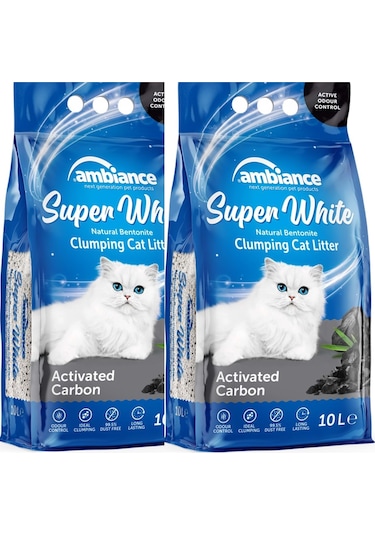 Ambiance Activated Carbon Kedi Kumu 2 x 10 L