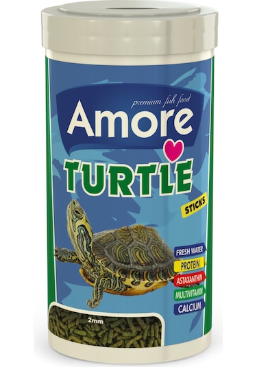 Amore Turtle Sticks Kaplumbağa ve Sürüngen Yemi Vitamines 1000ml