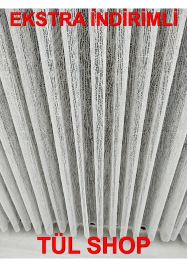 Tül Perde Spor Desenli Örme Tül Uygun Fiyatlı Ütü Sevmez Tül (309013537)