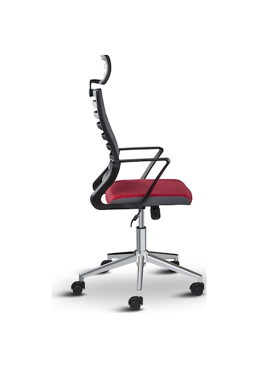 Asbir Mobilya Rigel Başlıklı Metal Ayaklı Çalışma Koltuğu Ofis Sa