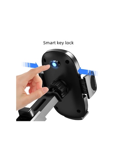 Klipsli Araba Telefon Tutucu Cam Ve Torpido İçin Car-553 1.sınıf